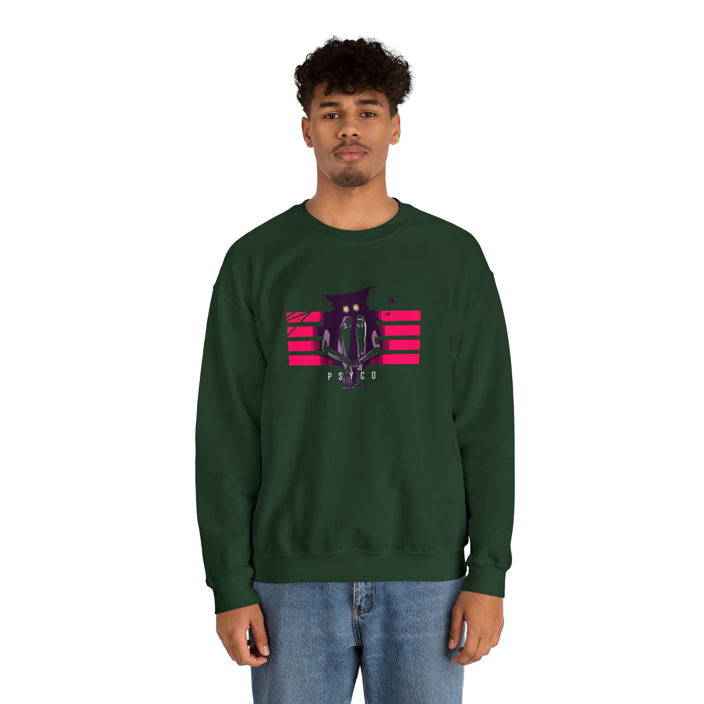 Psyco Crewneck Sweatshirt Medium Logo: Embrace Your Inner Crazy