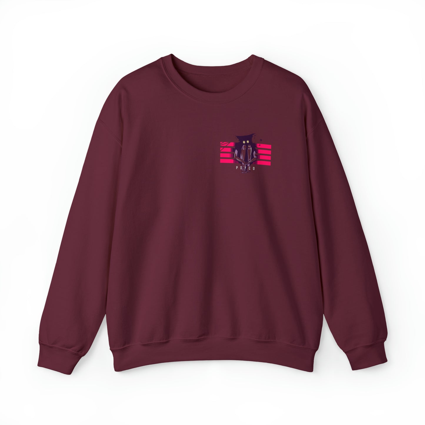 Psycho Crewneck Sweatshirt Small Logo: Embrace Your Inner Crazy