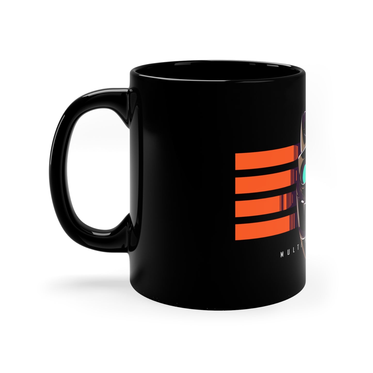 Multi-personality 11oz Black Mug