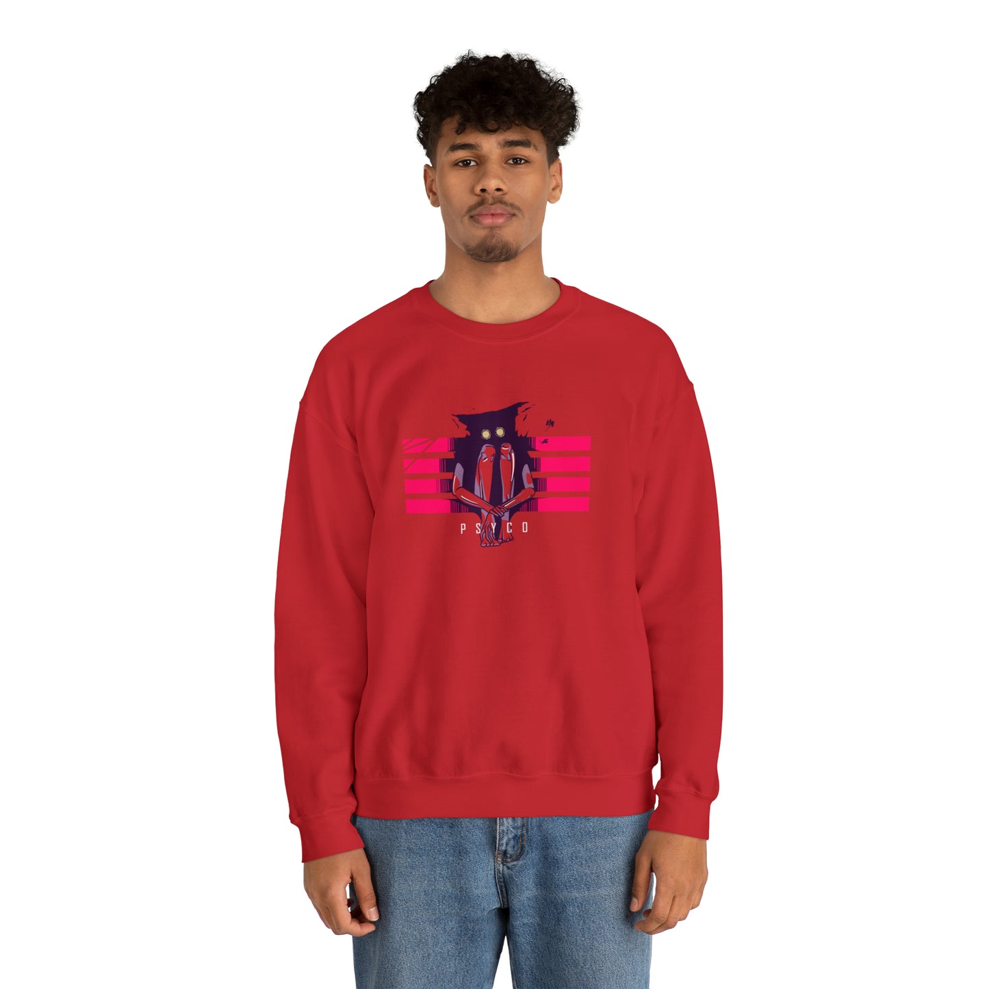 Psyco Crewneck Sweatshirt Medium Logo: Embrace Your Inner Crazy