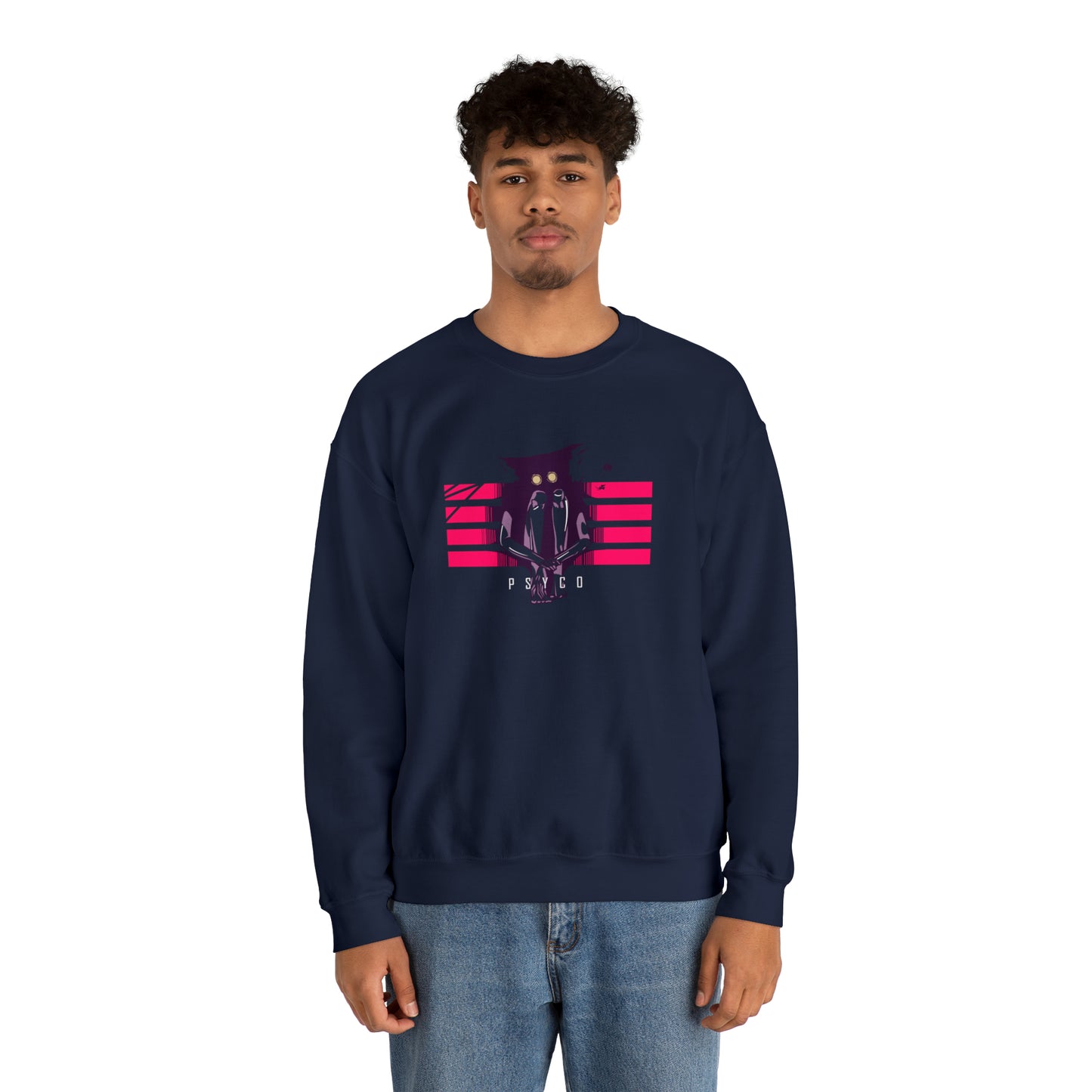 Psyco Crewneck Sweatshirt Medium Logo: Embrace Your Inner Crazy