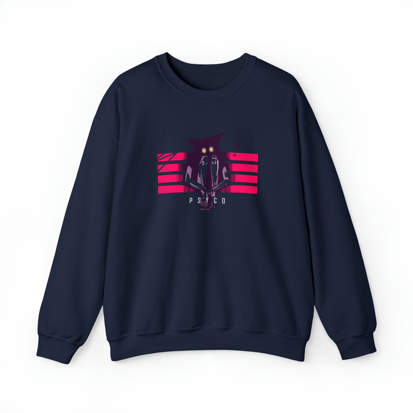 Psyco Crewneck Sweatshirt Medium Logo: Embrace Your Inner Crazy