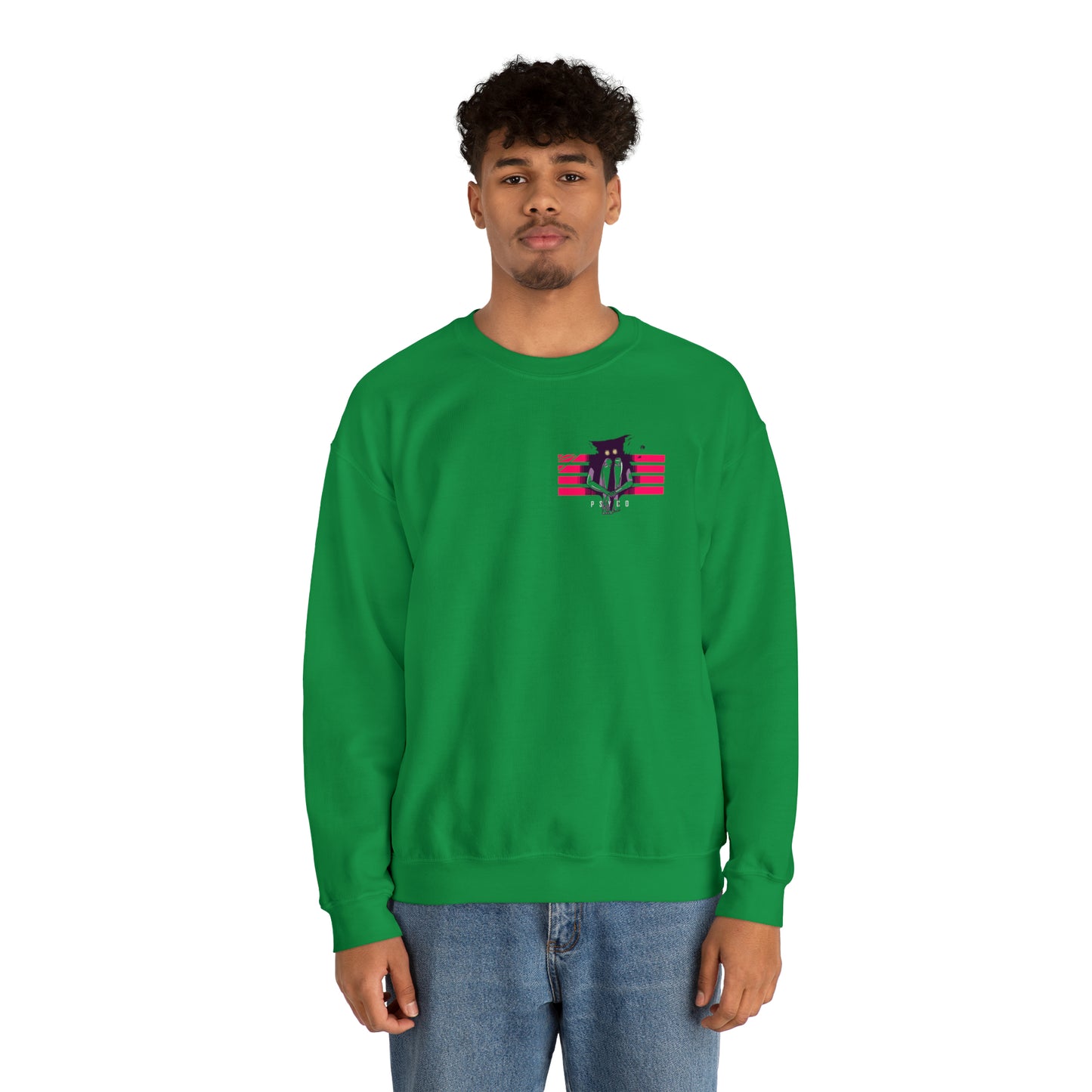 Psycho Crewneck Sweatshirt Small Logo: Embrace Your Inner Crazy