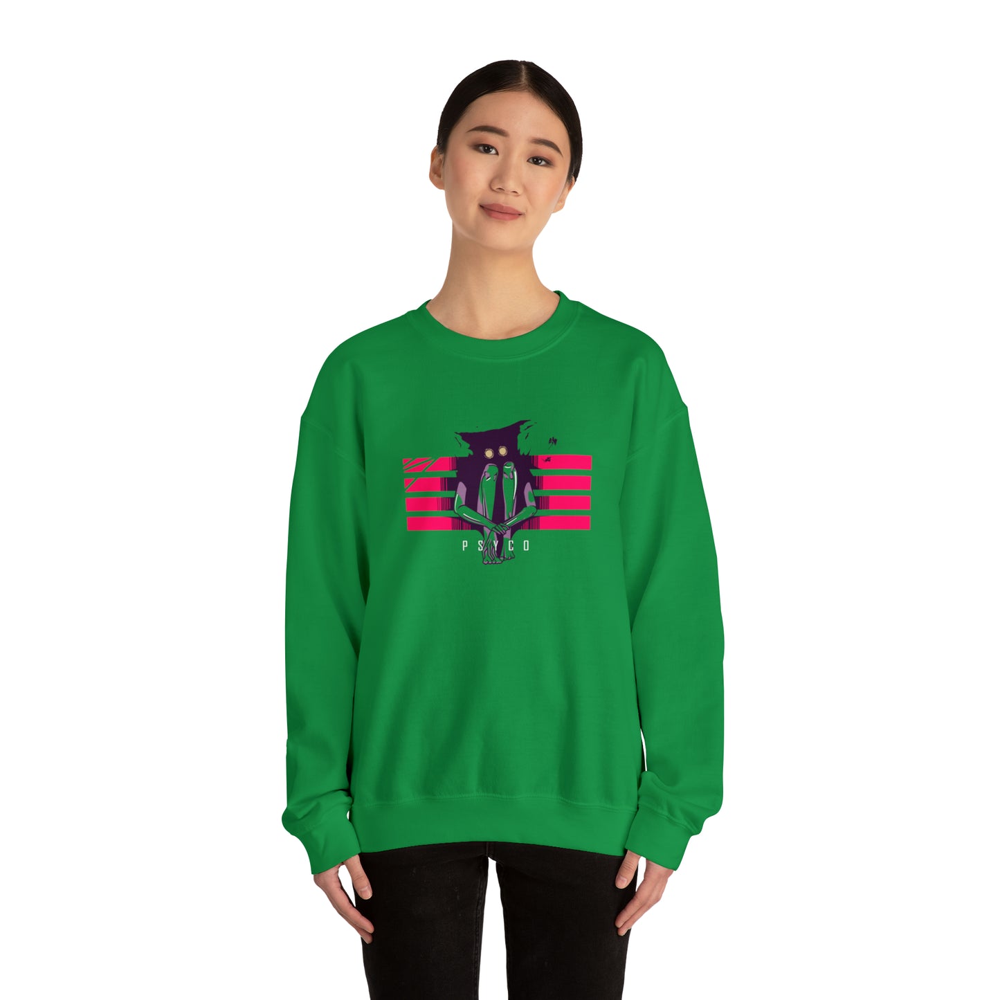 Psyco Crewneck Sweatshirt Medium Logo: Embrace Your Inner Crazy