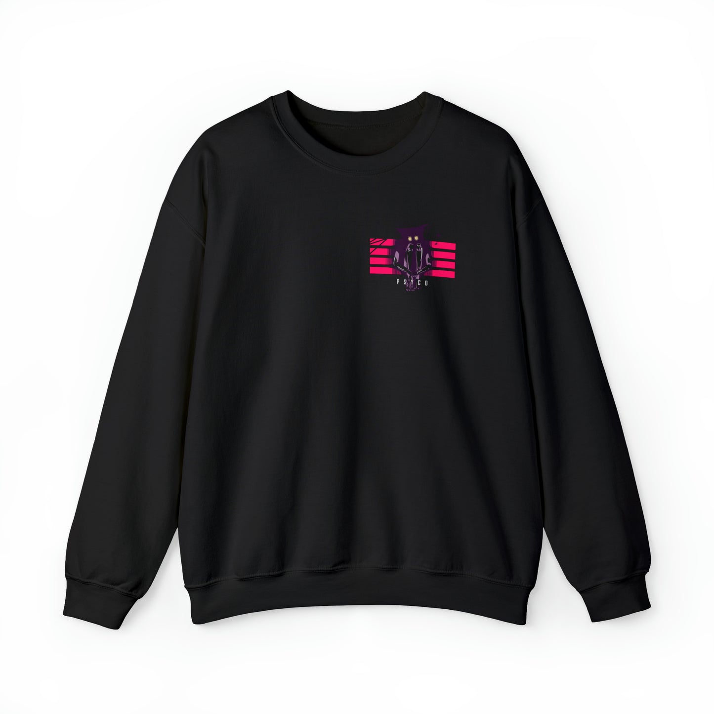 Psycho Crewneck Sweatshirt Small Logo: Embrace Your Inner Crazy