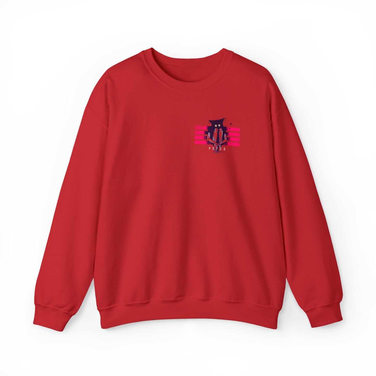 Psycho Crewneck Sweatshirt Small Logo: Embrace Your Inner Crazy