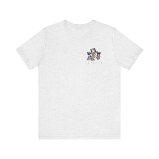 "Misfits" Short Sleeve T-shirt - Mini Noir Prints