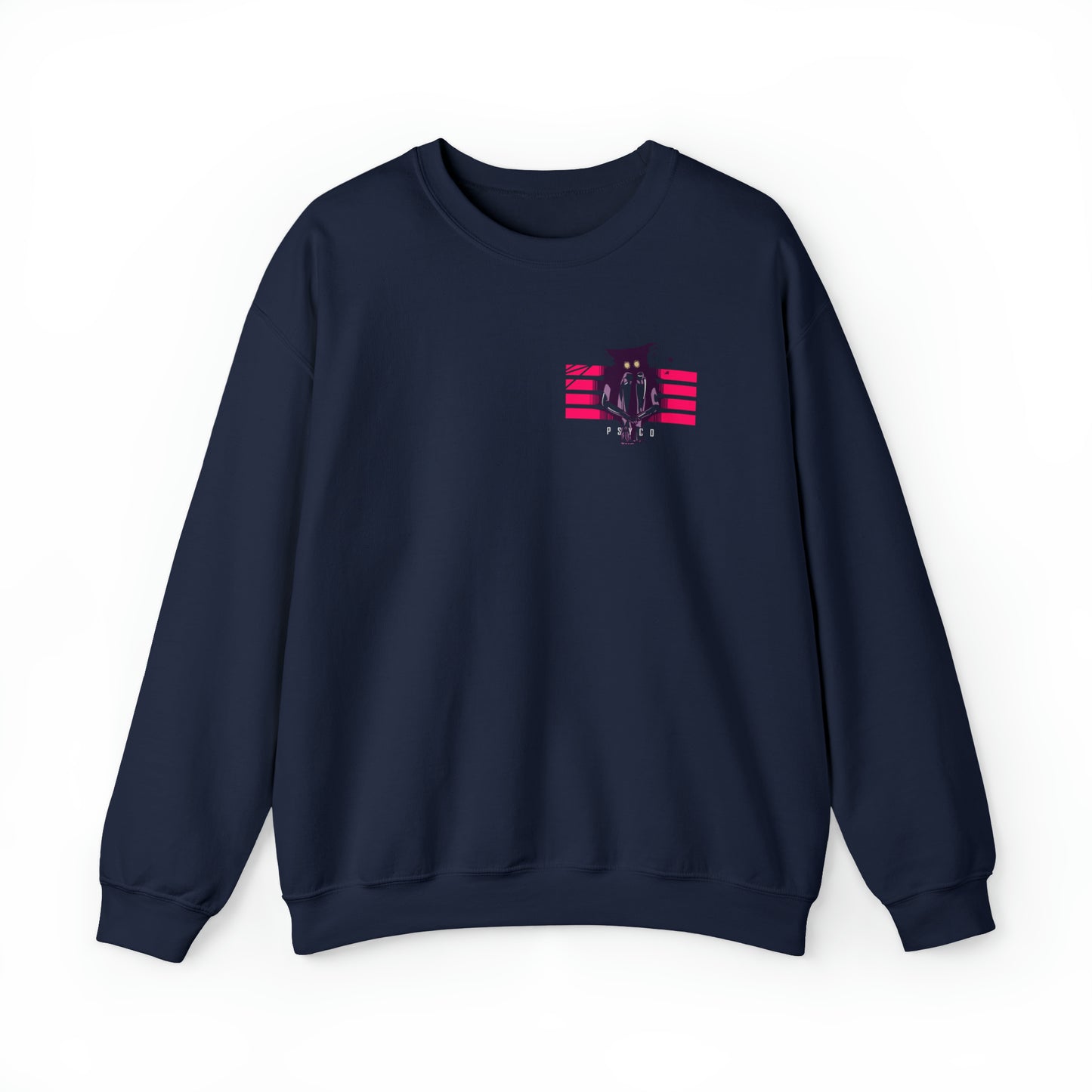 Psycho Crewneck Sweatshirt Small Logo: Embrace Your Inner Crazy