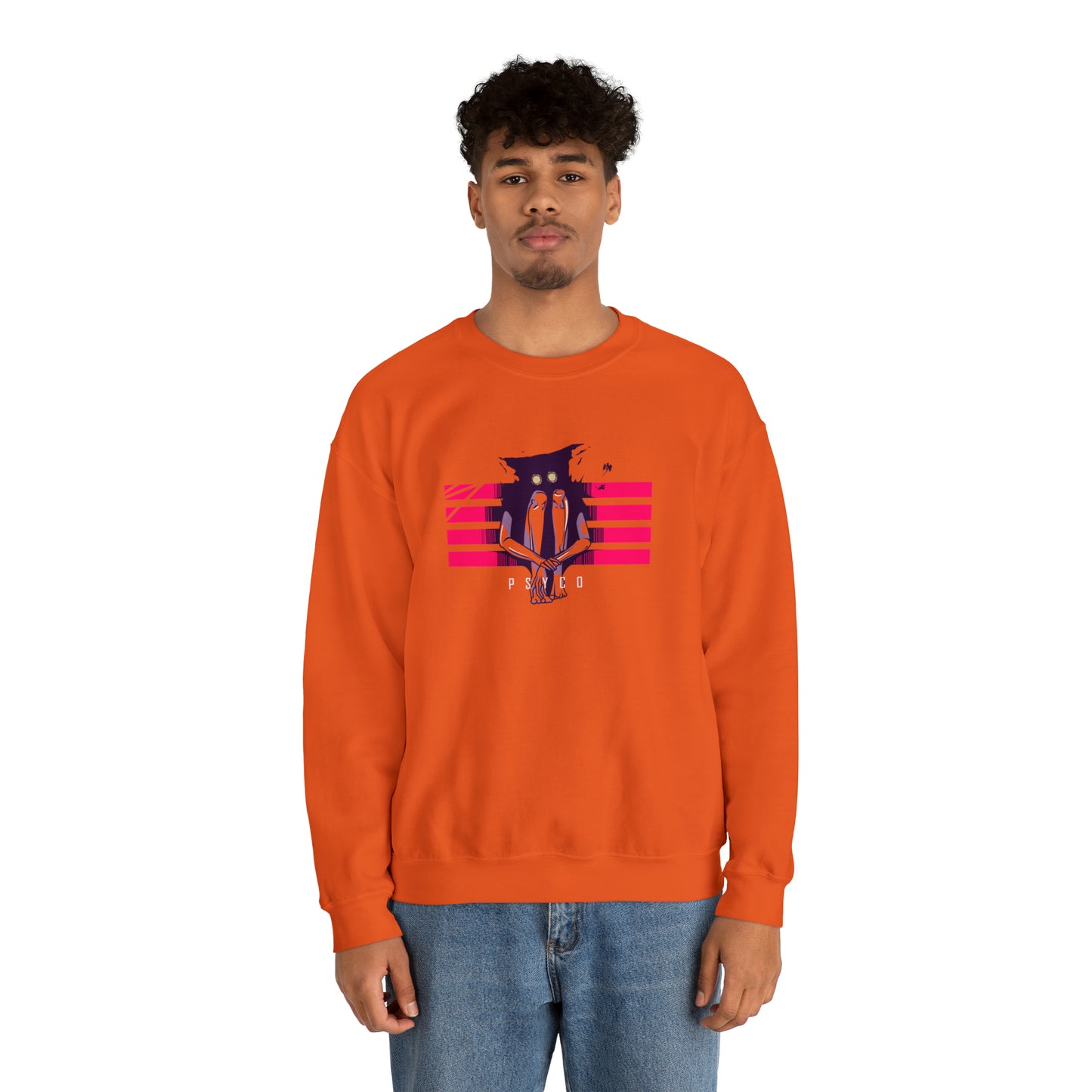 Psyco Crewneck Sweatshirt Medium Logo: Embrace Your Inner Crazy