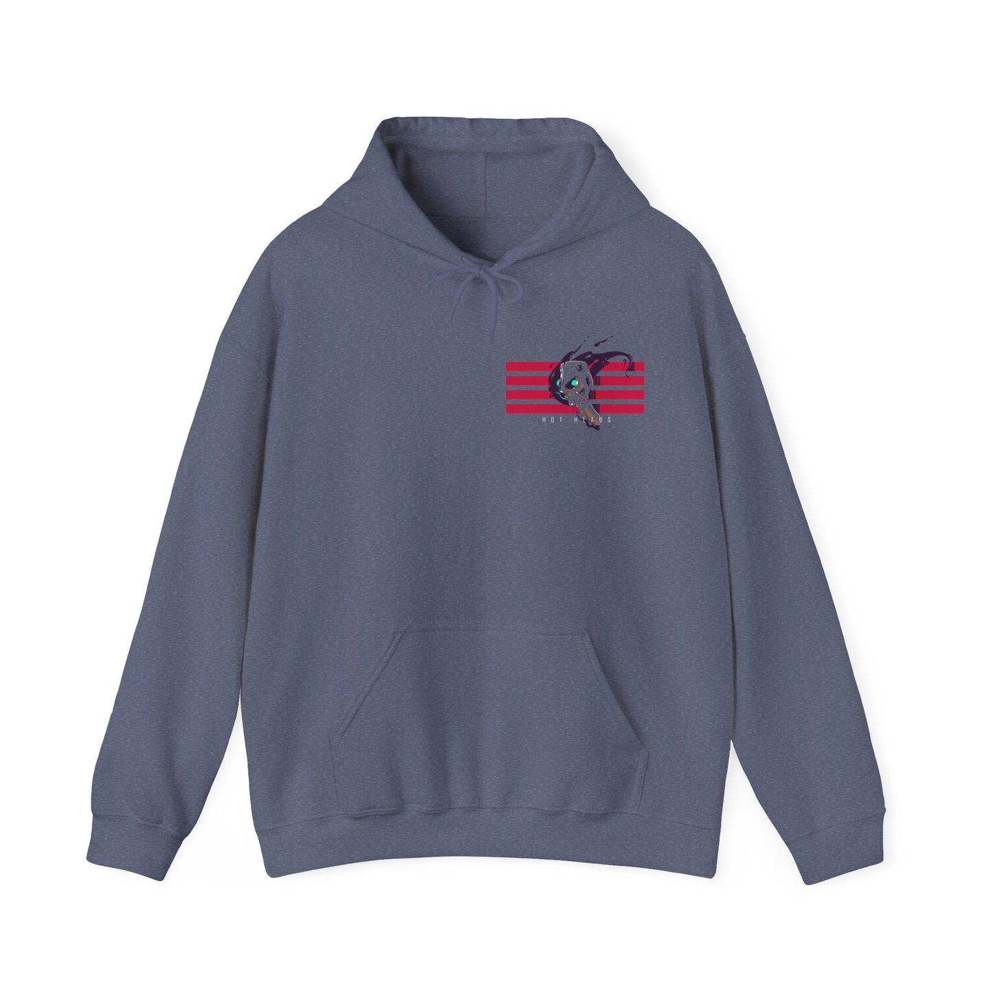 Small Logo Hot Head Hoodie: Show the World Your Fiery Side