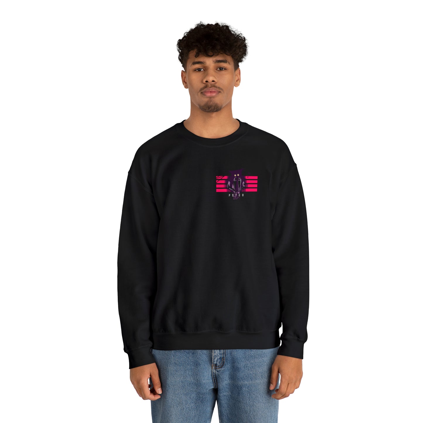 Psycho Crewneck Sweatshirt Small Logo: Embrace Your Inner Crazy