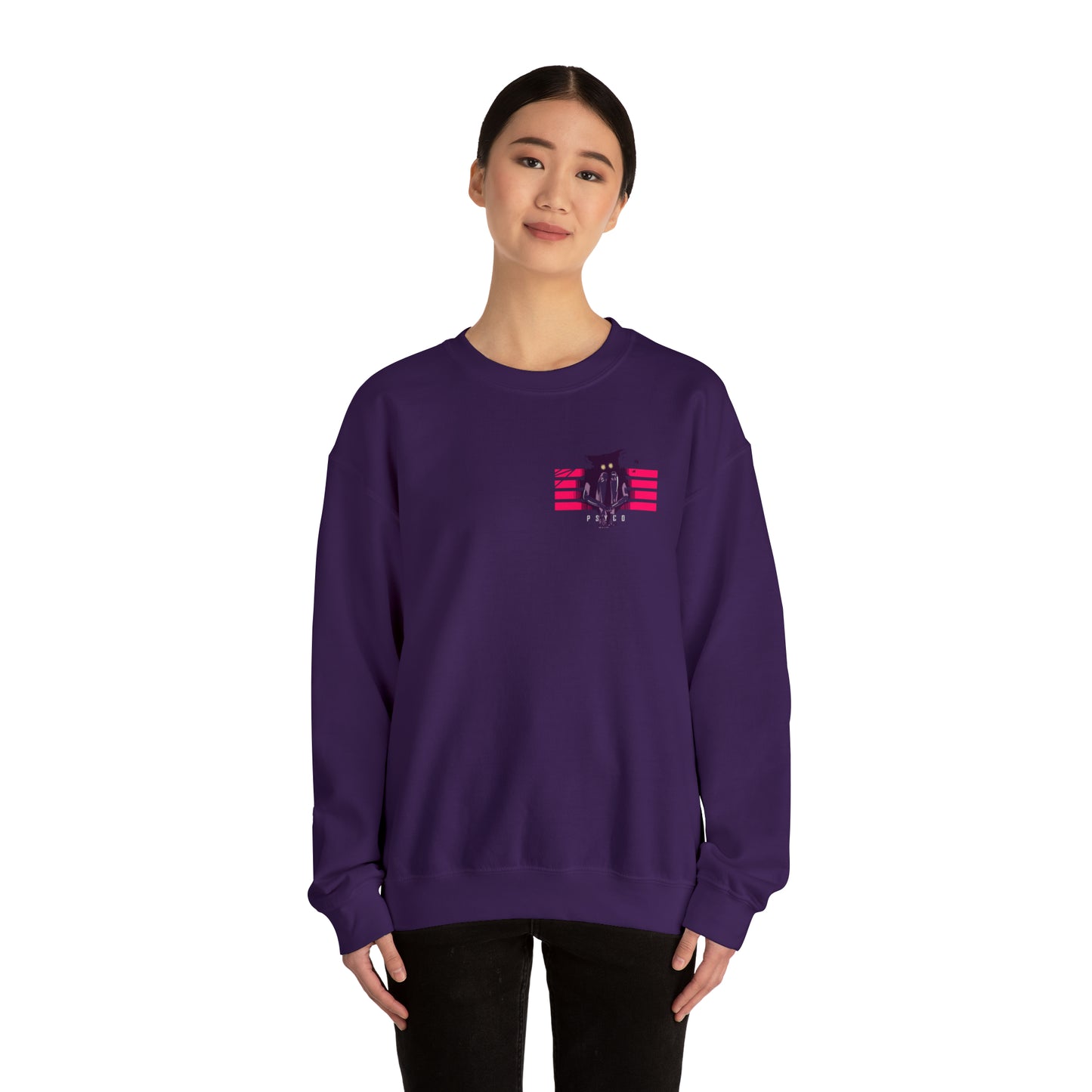 Psycho Crewneck Sweatshirt Small Logo: Embrace Your Inner Crazy