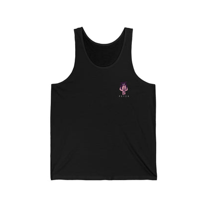 "Psyco"  Tank Top - Blancheur Print