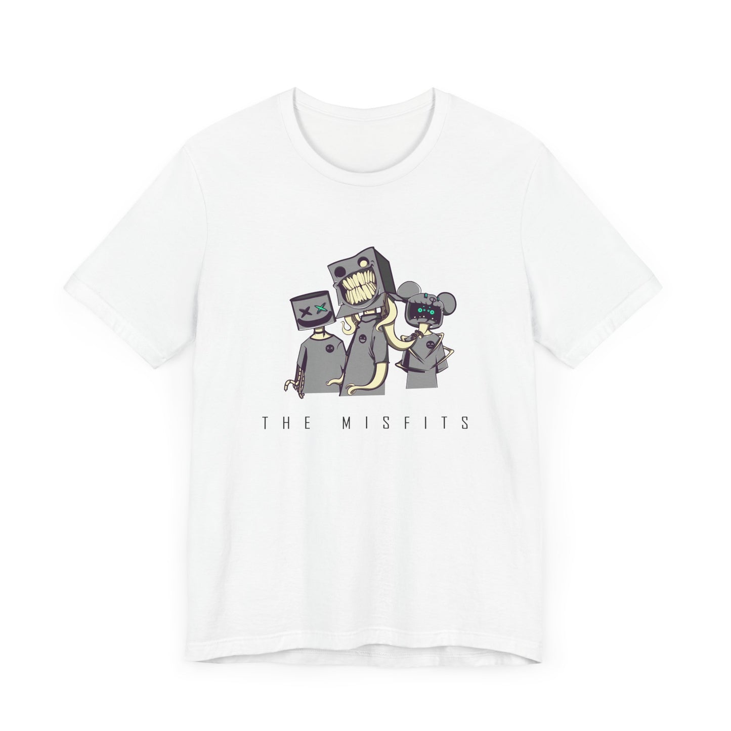 "Misfits" Short Sleeve T-shirt - Noir Prints