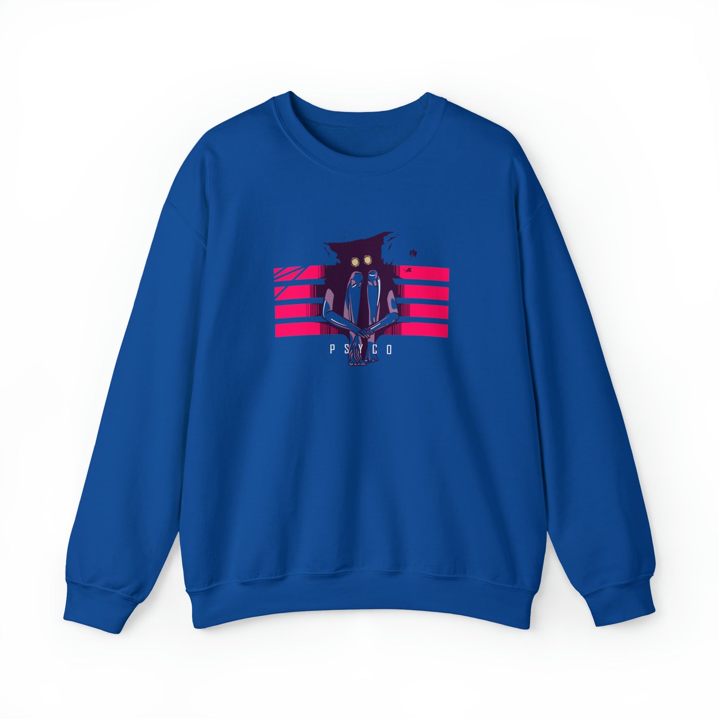 Psyco Crewneck Sweatshirt Medium Logo: Embrace Your Inner Crazy