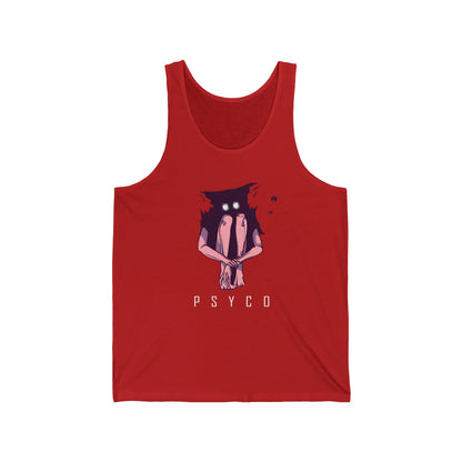 "Psyco" Tank Top - Blancheur Print